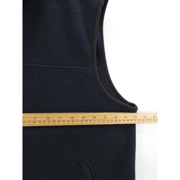 VINTAGE Eddie Bauer Vest Large Fleece Jacket Hiking Zip Up Y2K Gorpcore - Picture 4 of 9